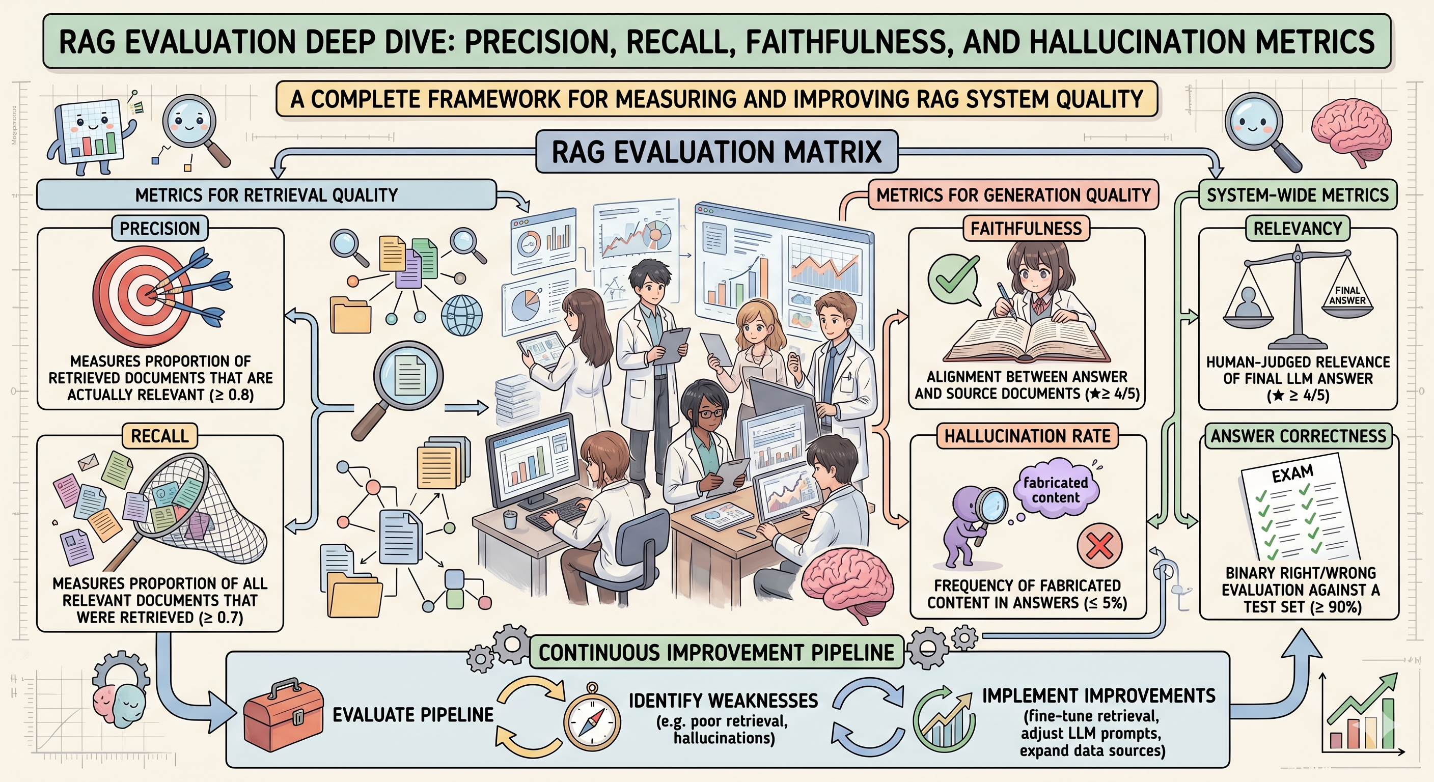 RAG Evaluation Deep Dive: Precision, Recall, Faithfulness, and ...