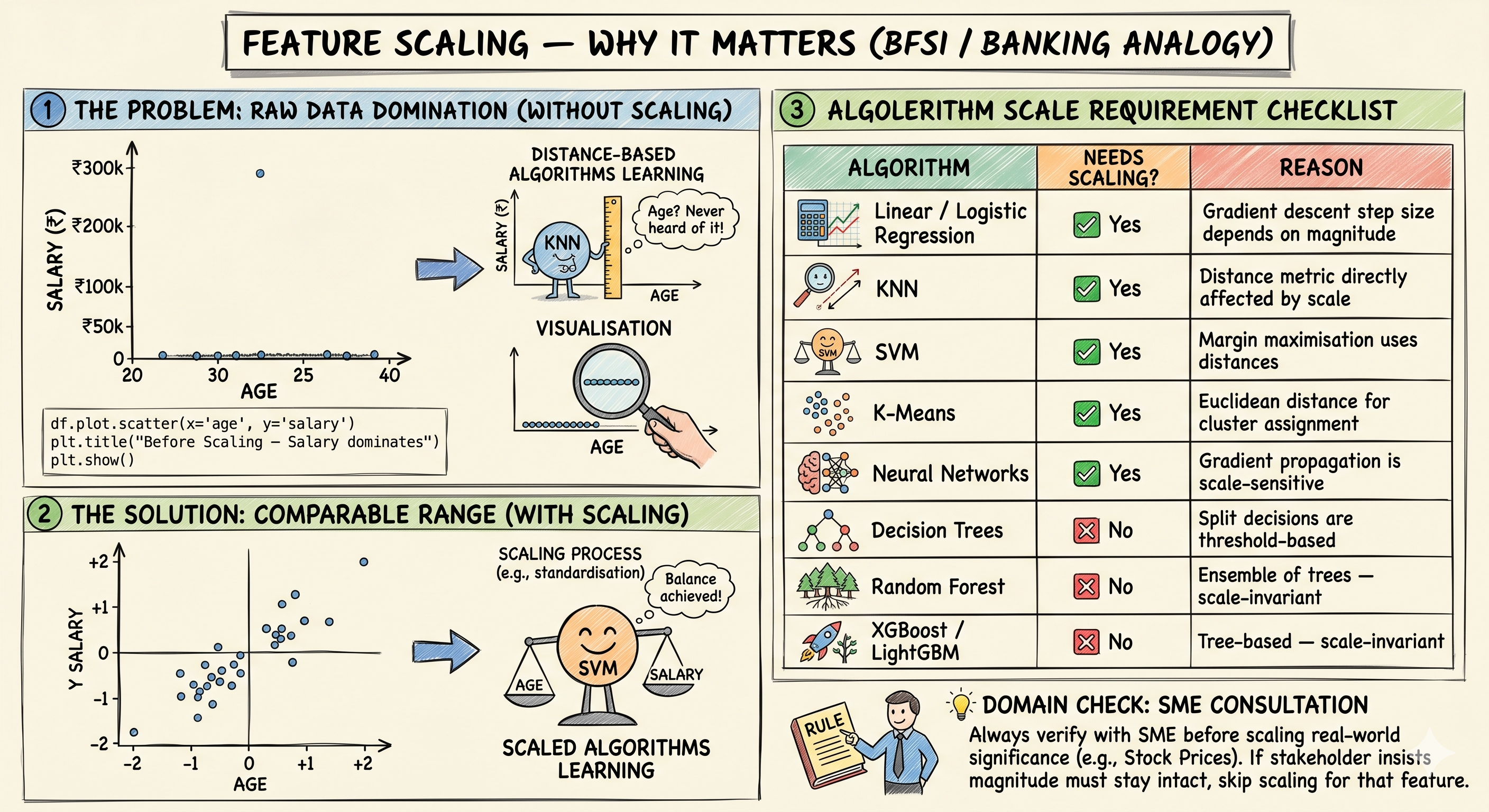 📊 Outlier Treatment & Feature Scaling in Python
